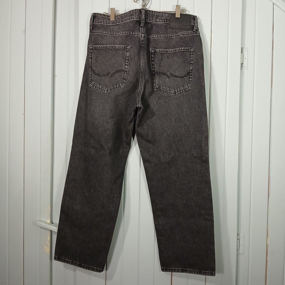 Jack & Jones Baggie/Eddy Black Men's Jeans - Picture 2 of 10